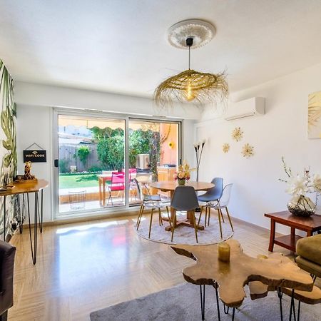 Le Riviera ~ Jardin ~ Parking ~ Climatisation Apartment Cagnes-sur-Mer Luaran gambar