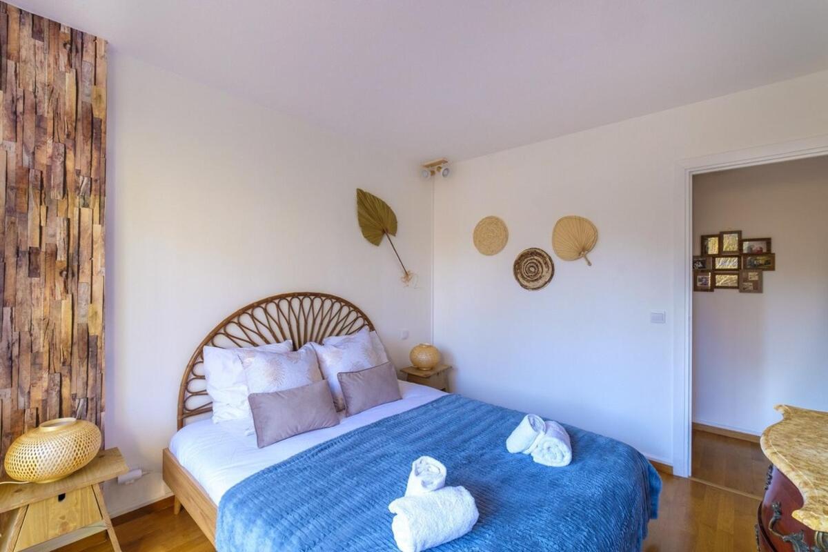 Le Riviera ~ Jardin ~ Parking ~ Climatisation Apartment Cagnes-sur-Mer Luaran gambar