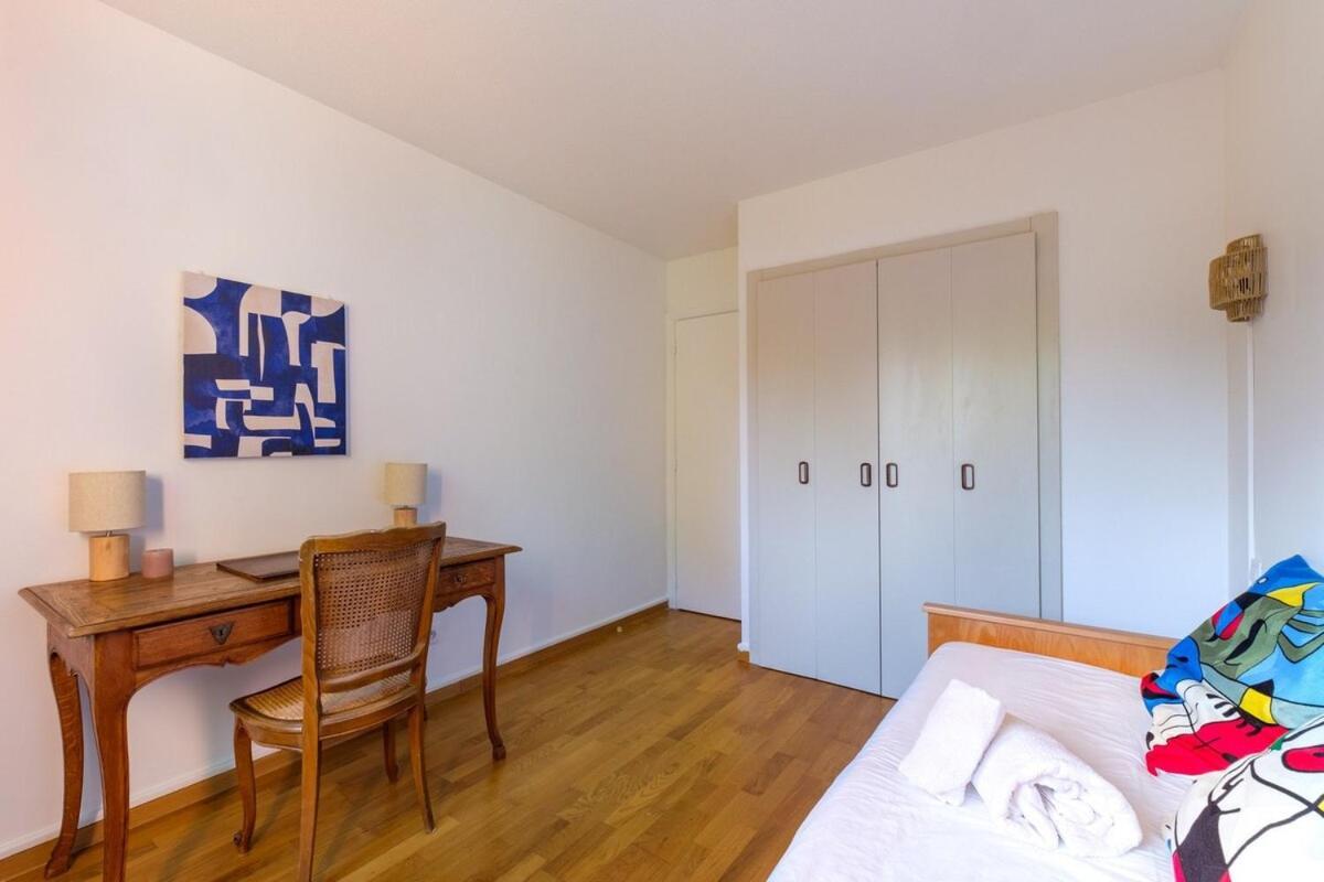 Le Riviera ~ Jardin ~ Parking ~ Climatisation Apartment Cagnes-sur-Mer Luaran gambar