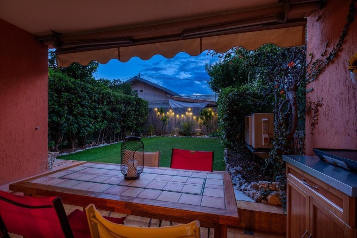 Le Riviera ~ Jardin ~ Parking ~ Climatisation Apartment Cagnes-sur-Mer Luaran gambar