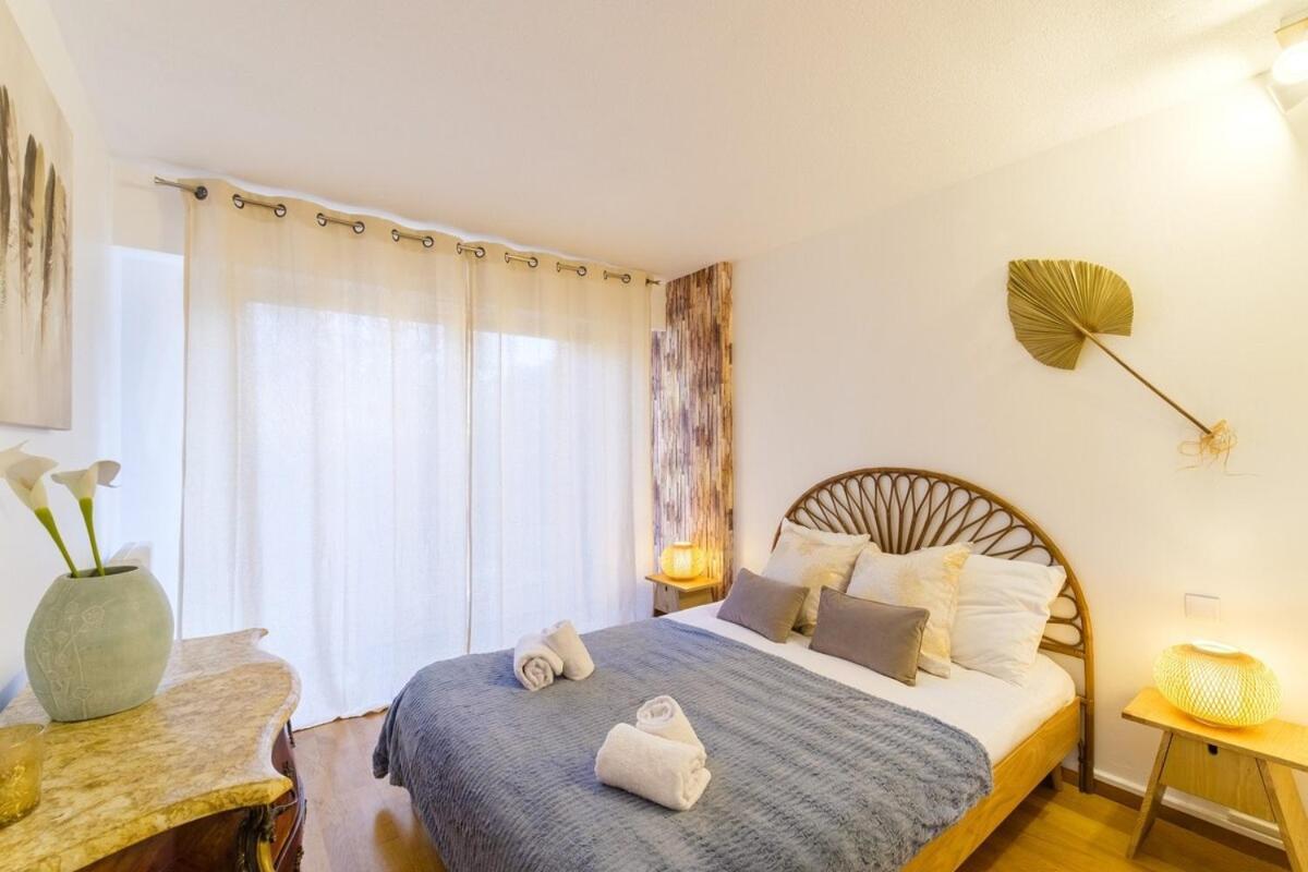 Le Riviera ~ Jardin ~ Parking ~ Climatisation Apartment Cagnes-sur-Mer Luaran gambar