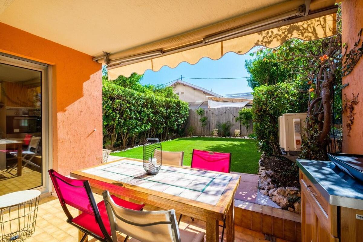 Le Riviera ~ Jardin ~ Parking ~ Climatisation Apartment Cagnes-sur-Mer Luaran gambar