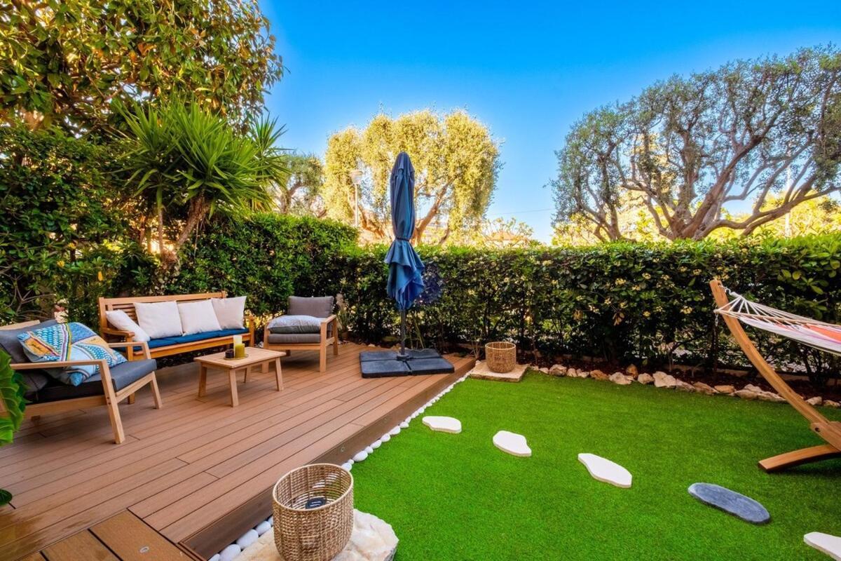 Le Riviera ~ Jardin ~ Parking ~ Climatisation Apartment Cagnes-sur-Mer Luaran gambar