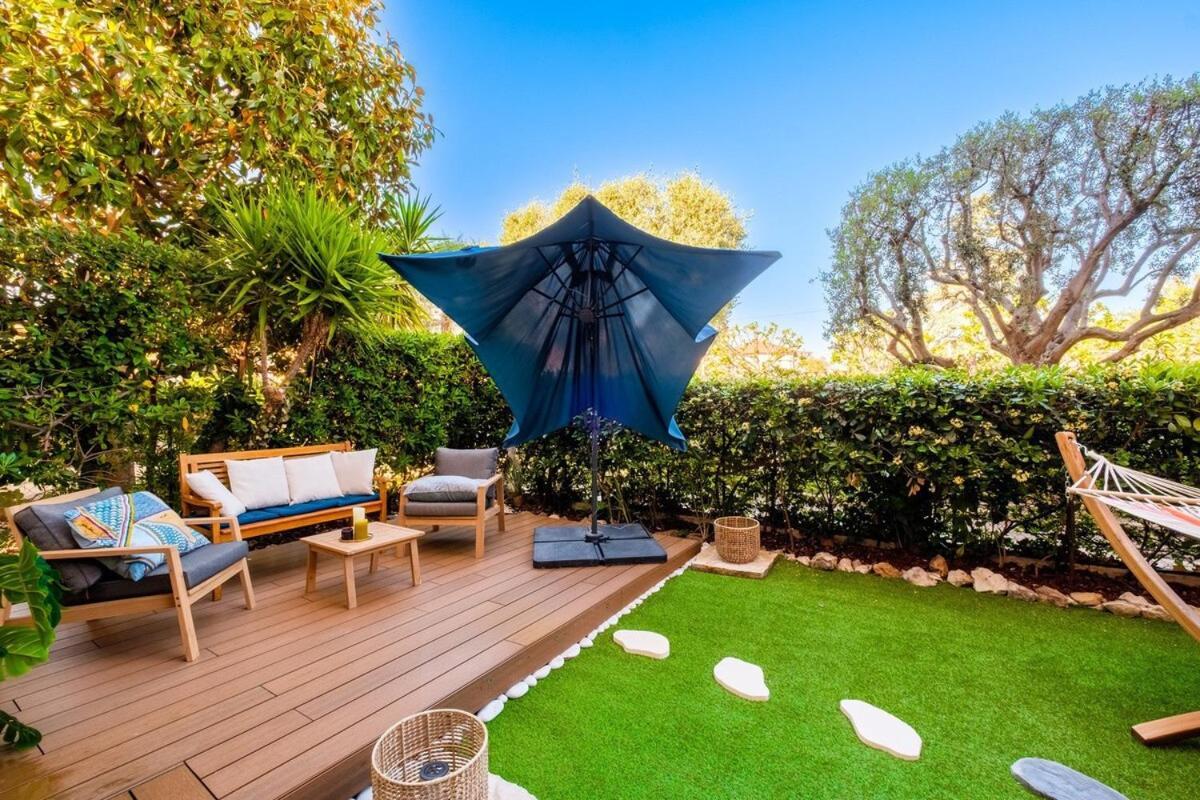 Le Riviera ~ Jardin ~ Parking ~ Climatisation Apartment Cagnes-sur-Mer Luaran gambar